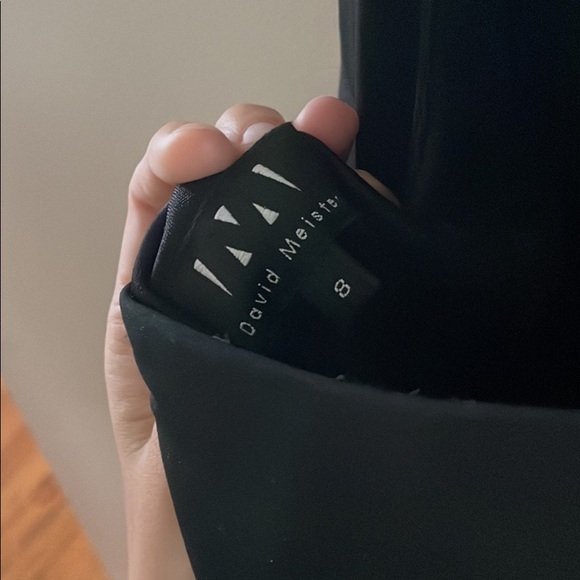 David Meister Y2K Black Dress size 8 new with tags - Picture 5 of 5